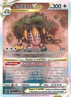 Regigigas V-ASTRO – Carta Pokémon TCG