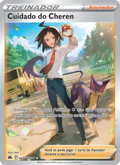 Cuidado do Cheren – Carta Pokémon TCG