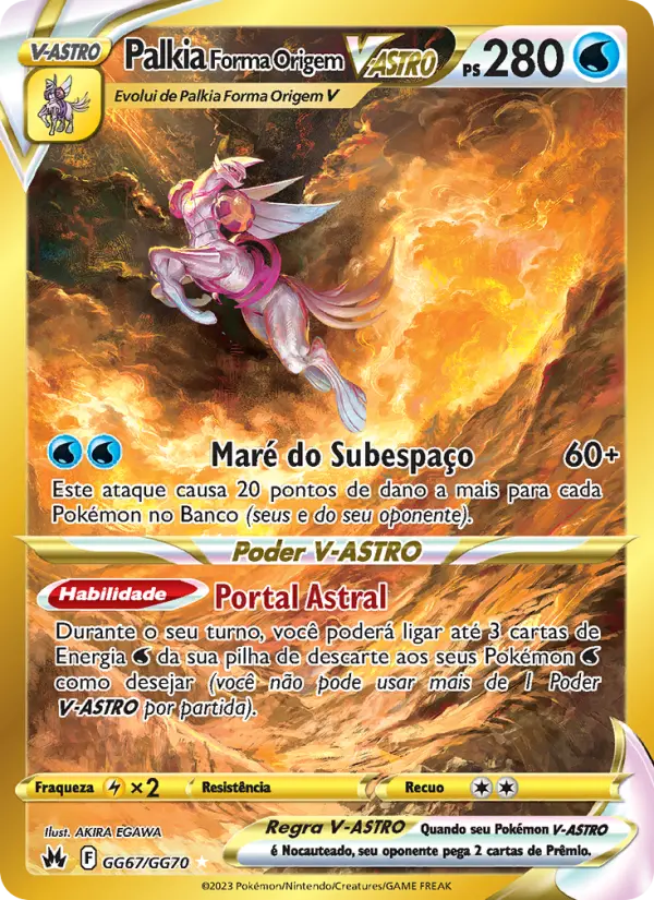 Palkia Forma Origem V-ASTRO – Pokémon TCG