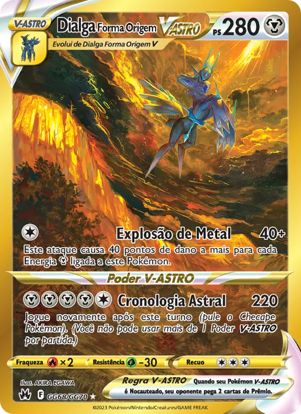 Dialga Forma Origem V-ASTRO – Pokémon TCG