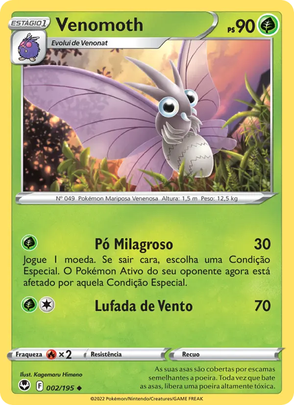 Venomoth – Pokémon TCG