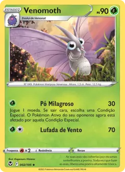 Venomoth – Carta Pokémon TCG