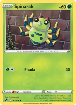 Spinarak – Carta Pokémon TCG