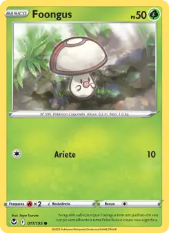 Foongus – Carta Pokémon TCG