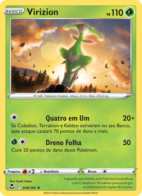 Virizion – Pokémon TCG
