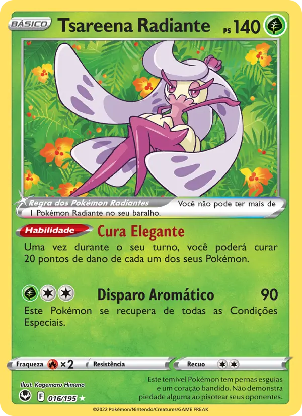Tsareena Radiante – Pokémon TCG