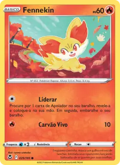 Fennekin – Carta Pokémon TCG