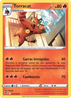 Torracat – Carta Pokémon TCG