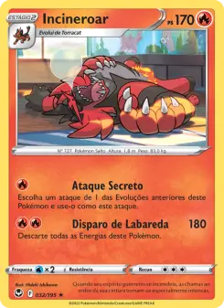 Incineroar – Carta Pokémon TCG
