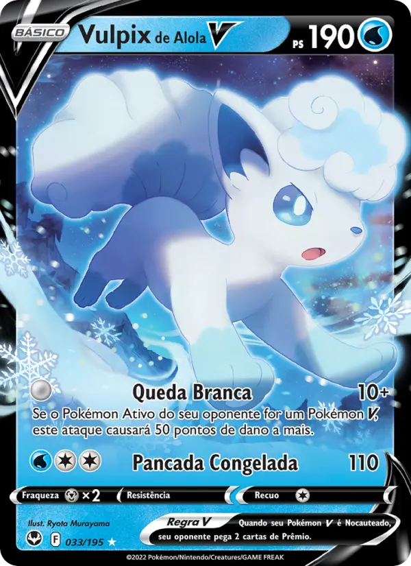 Vulpix de Alola V – Pokémon TCG