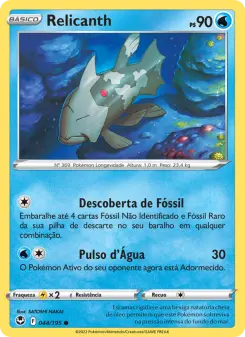 Relicanth – Carta Pokémon TCG
