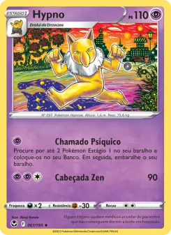 Hypno – Carta Pokémon TCG