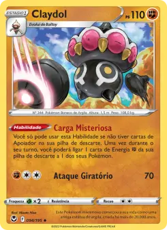 Claydol – Carta Pokémon TCG