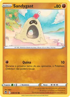Sandygast – Carta Pokémon TCG