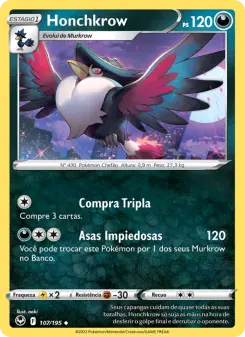 Honchkrow – Carta Pokémon TCG