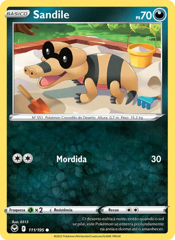 Sandile – Pokémon TCG