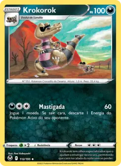 Krokorok – Carta Pokémon TCG