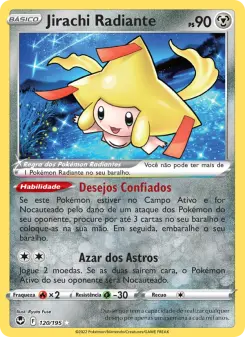 Jirachi Radiante – Carta Pokémon TCG