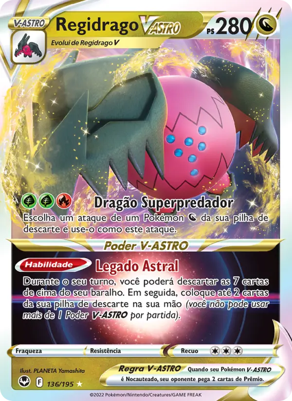 Regidrago V-ASTRO – Pokémon TCG