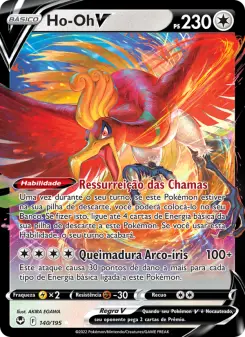 Ho-Oh V – Carta Pokémon TCG