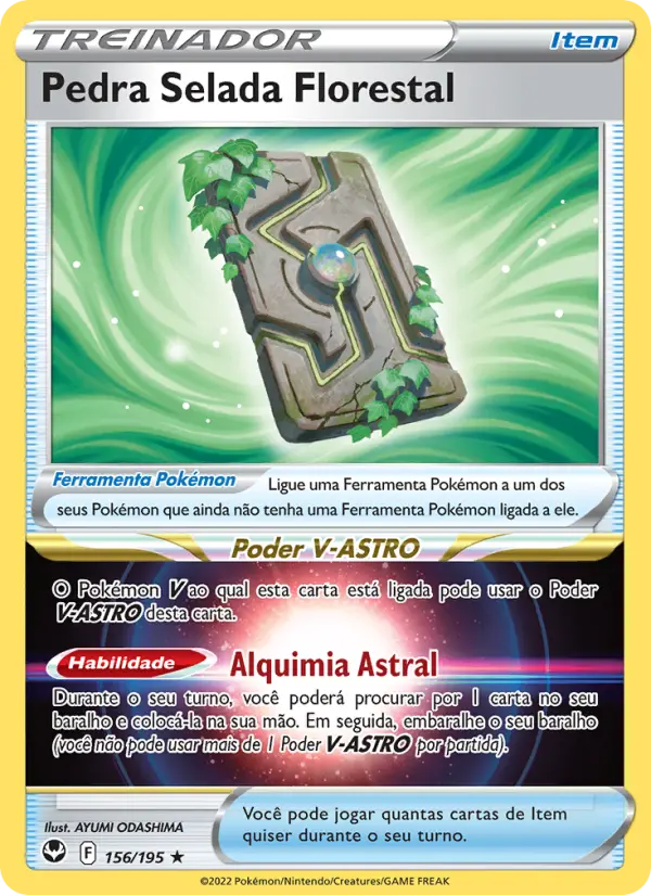 Pedra Selada Florestal – Pokémon TCG