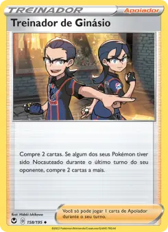 Treinador de Ginásio – Carta Pokémon TCG