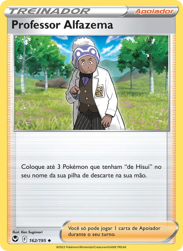 Professor Alfazema – Pokémon TCG