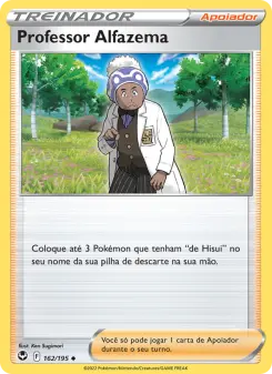 Professor Alfazema – Carta Pokémon TCG