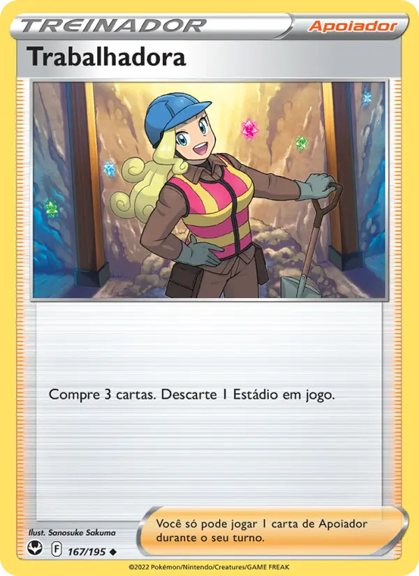 Trabalhadora – Pokémon TCG