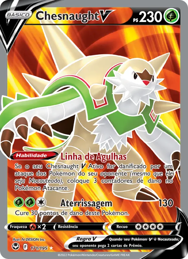 Chesnaught V – Pokémon TCG
