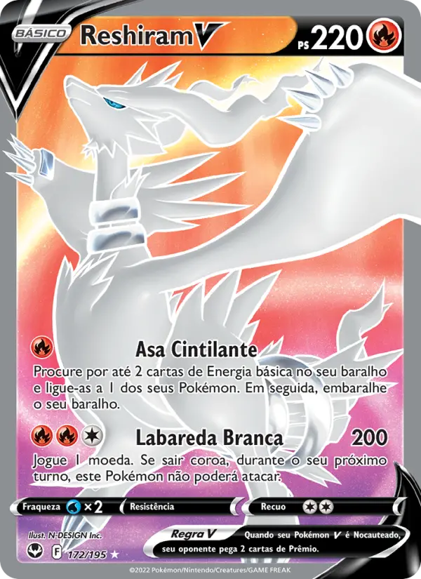 Reshiram V – Pokémon TCG