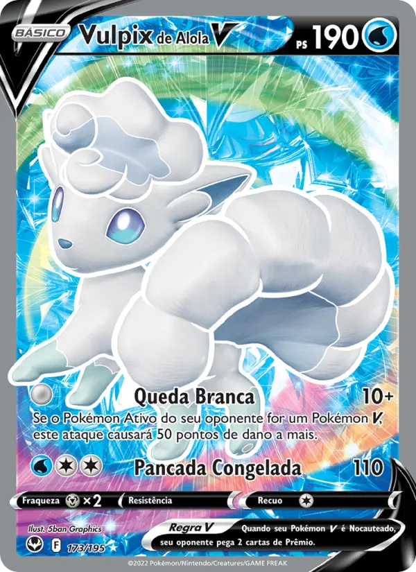 Vulpix de Alola V – Pokémon TCG