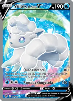 Vulpix de Alola V – Carta Pokémon TCG