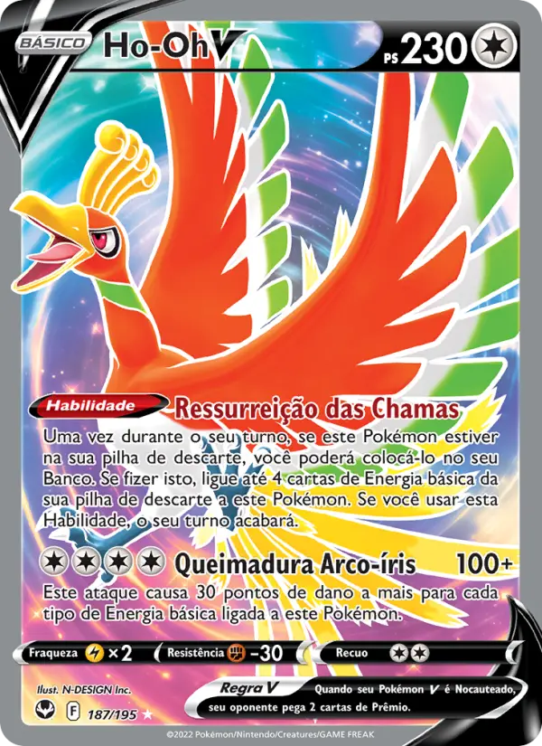 Ho-Oh V – Pokémon TCG
