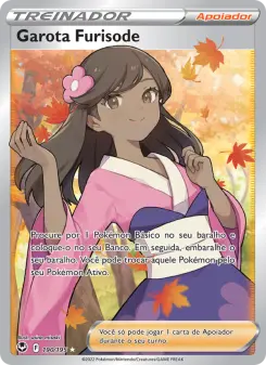Garota Furisode – Carta Pokémon TCG