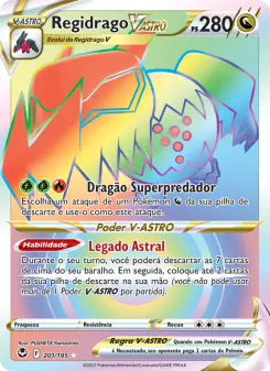 Regidrago V-ASTRO – Carta Pokémon TCG