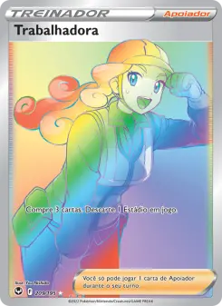 Trabalhadora – Carta Pokémon TCG