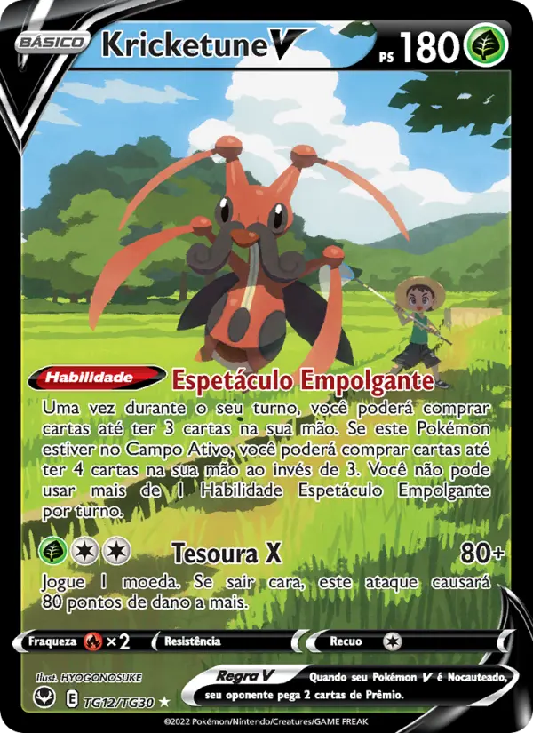 Kricketune V – Pokémon TCG