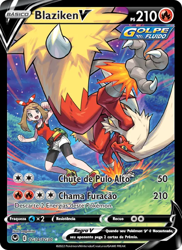 Blaziken V – Pokémon TCG