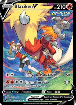Blaziken V – Carta Pokémon TCG