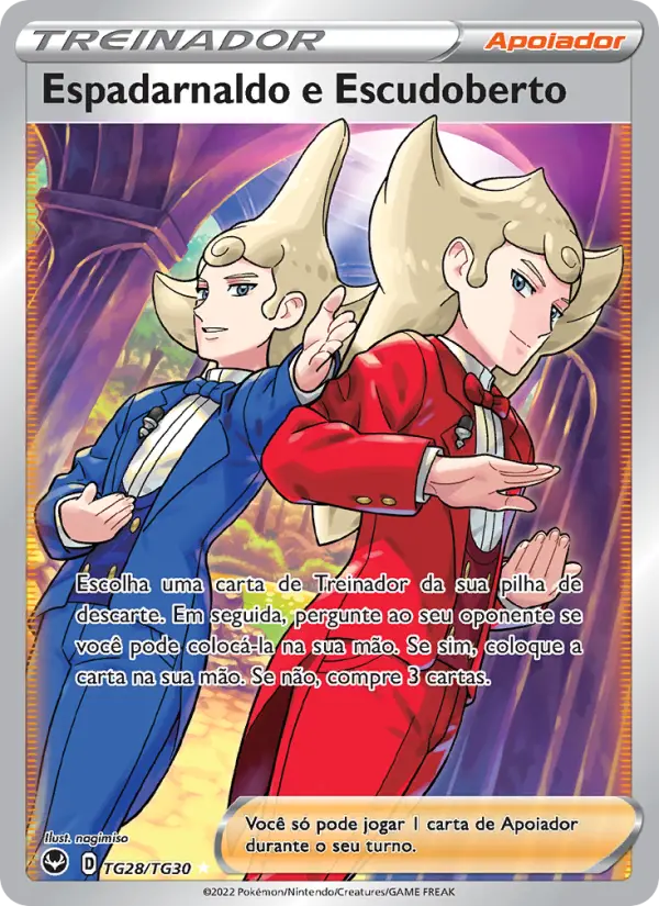 Espadarnaldo e Escudoberto – Pokémon TCG