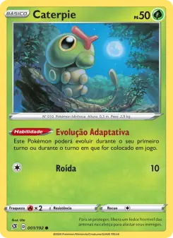 Caterpie – Carta Pokémon TCG