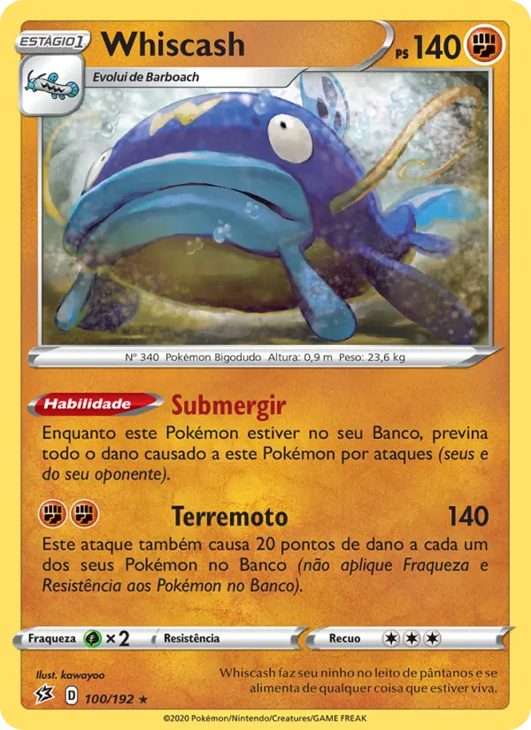 Whiscash – Pokémon TCG