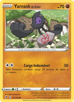 Yamask de Galar – Carta Pokémon TCG