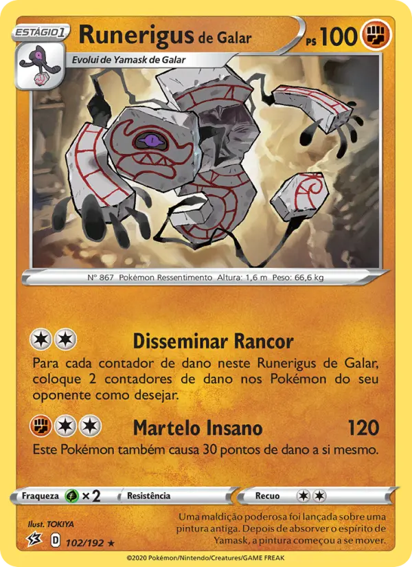 Runerigus de Galar – Pokémon TCG