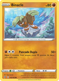 Binacle – Carta Pokémon TCG