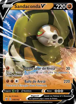 Sandaconda V – Carta Pokémon TCG
