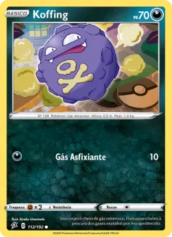 Koffing – Carta Pokémon TCG