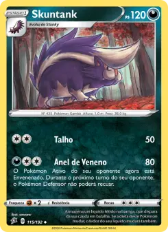 Skuntank – Carta Pokémon TCG