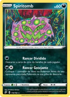 Spiritomb – Carta Pokémon TCG